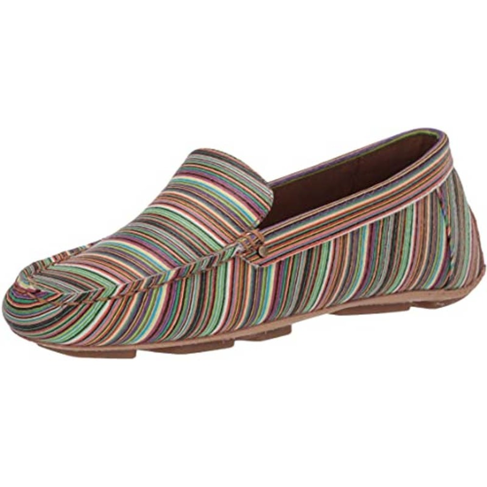 Aerosoles Women's Casual, Driving Loafer Flat, Multi Stripe, 5.5